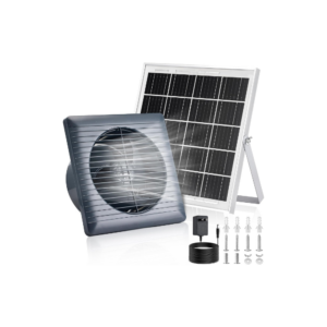 Exhaust Fan With 25W Solar Panel