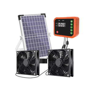 Temperature Control Weatherproof Solar Powered Fan