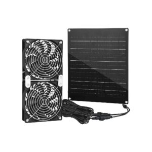 IPX7 Waterproof Solar Panel Fan Kit