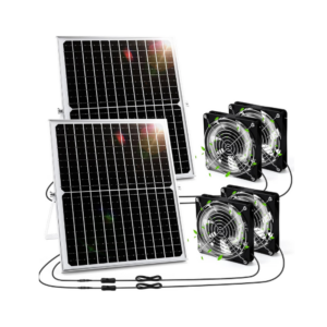 High-Efficiency Cooling Solar Powered Exhaust Fan
