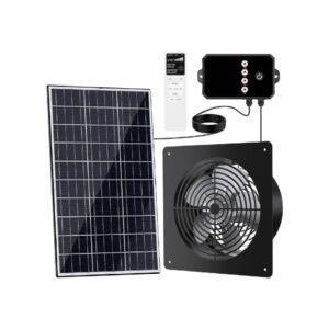 15W Solar Powered Fan With Reversible Airflow